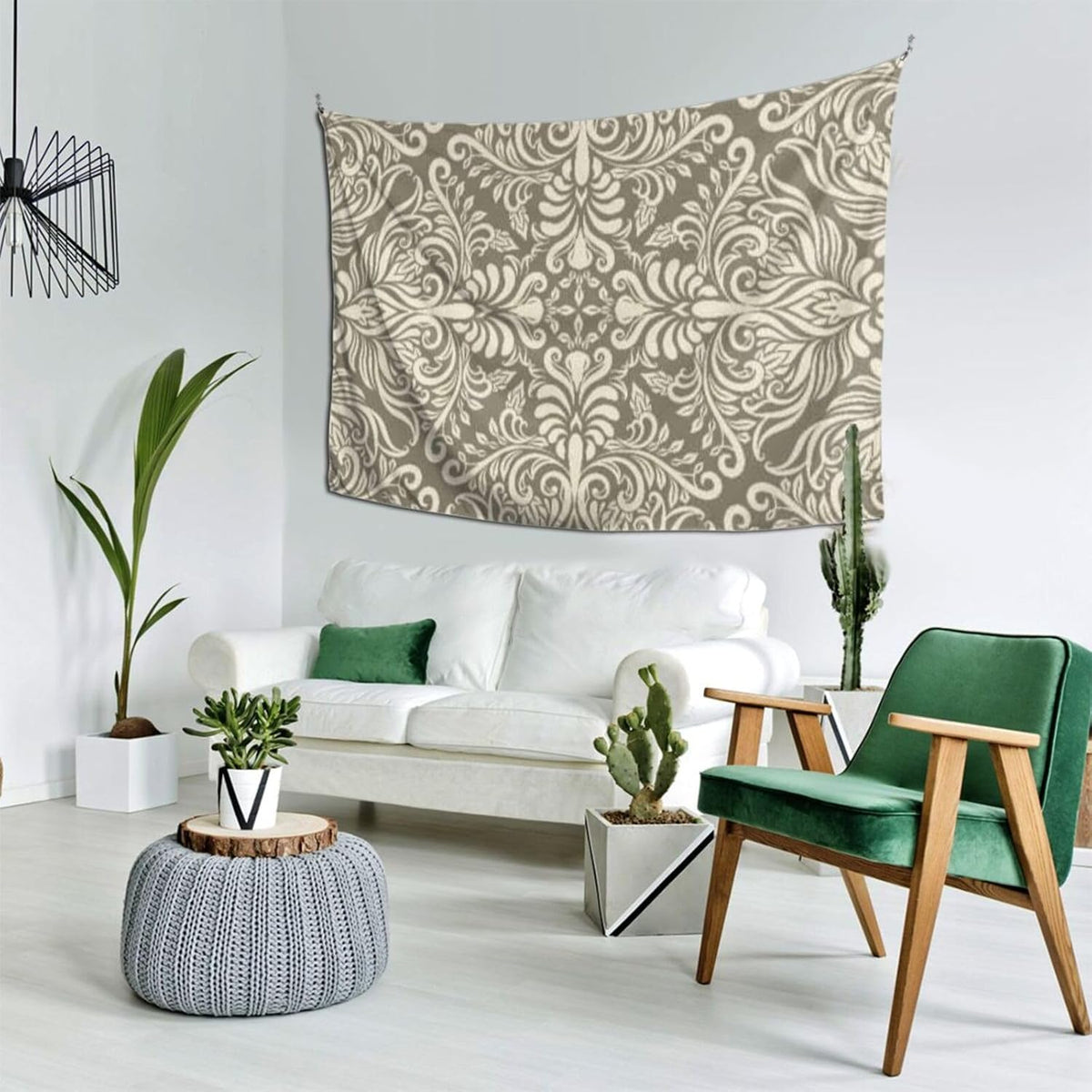 Vintage Pattern Soft Wall Tapestry Decor