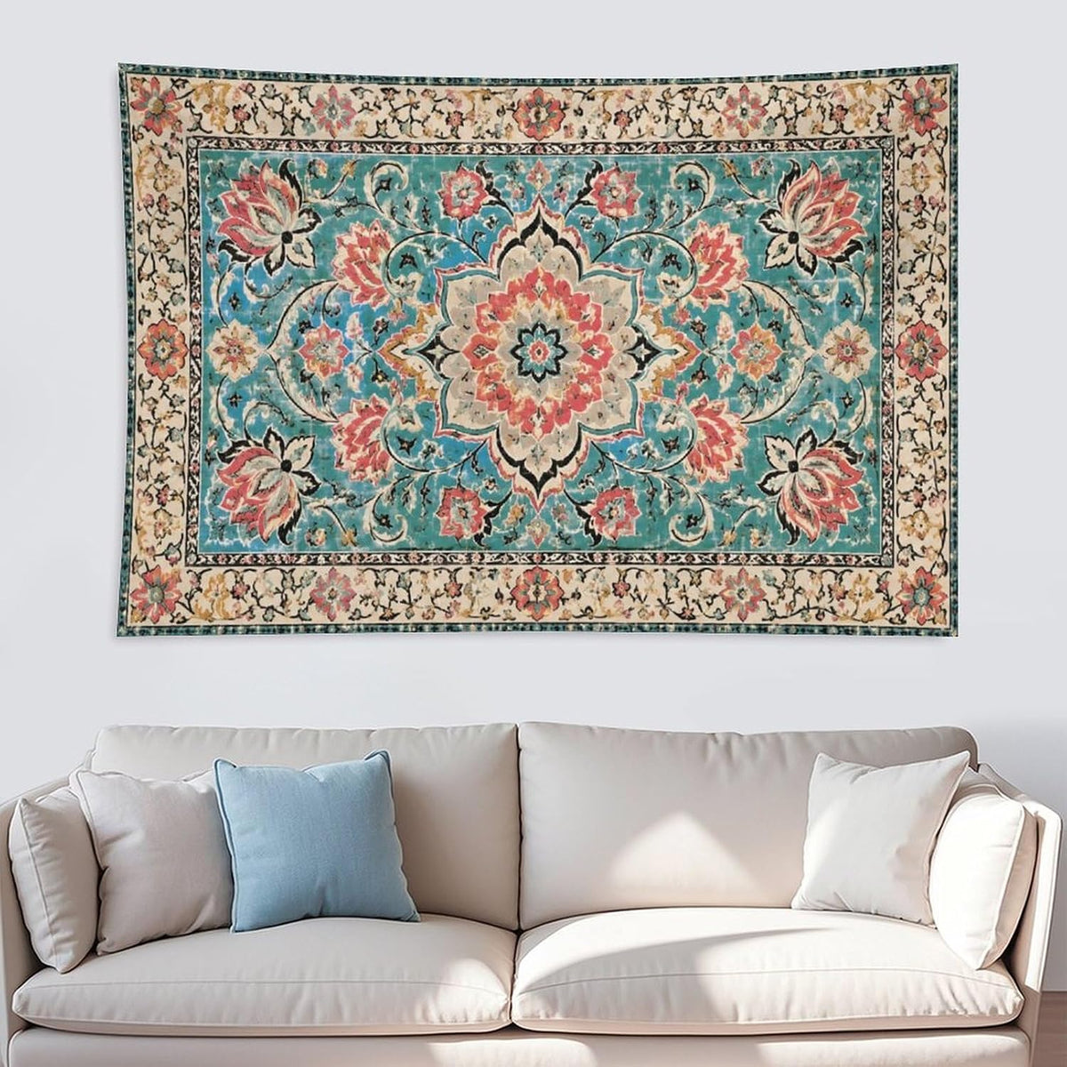 Vintage Floral Wall Hanging Tapestry Decor