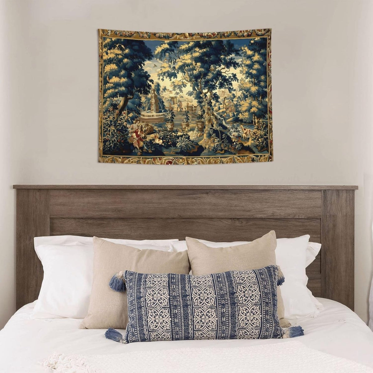 Vintage Garden Printed Wall Tapestry Decor